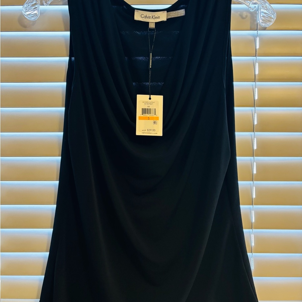 Calvin Klein Black Shell Size Small NWT